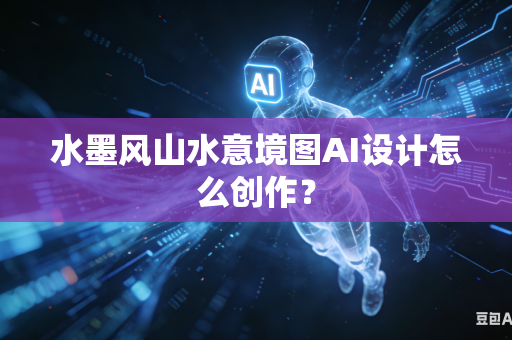 水墨风山水意境图AI设计怎么创作？