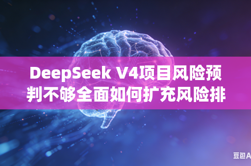 DeepSeek V4项目风险预判不够全面如何扩充风险排查维度