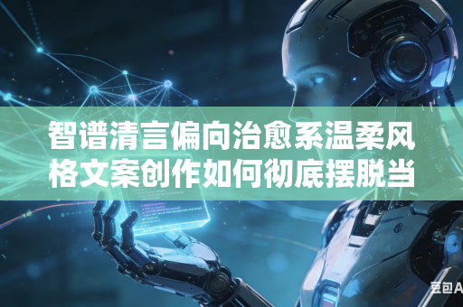 智谱清言偏向治愈系温柔风格文案创作如何彻底摆脱当下空洞乏味千篇一律的心灵鸡汤固定写作文风吗