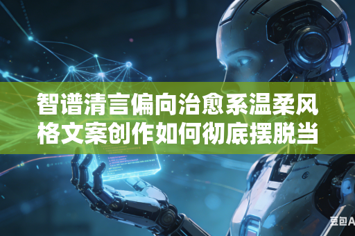 智谱清言偏向治愈系温柔风格文案创作如何彻底摆脱当下空洞乏味千篇一律的心灵鸡汤固定写作文风吗