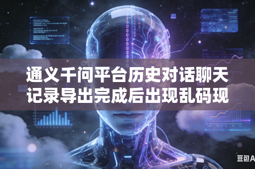 通义千问平台历史对话聊天记录导出完成后出现乱码现象如何快速完成文本转码修复处理工作吗