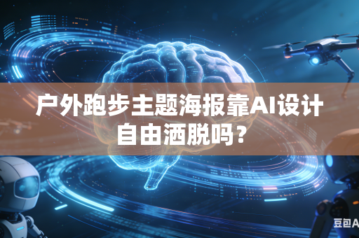 户外跑步主题海报靠AI设计自由洒脱吗？