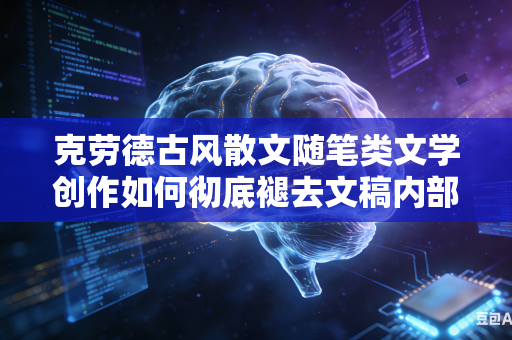克劳德古风散文随笔类文学创作如何彻底褪去文稿内部现代通俗直白的大众化文笔写作风格吗