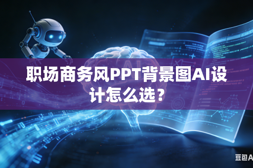 职场商务风PPT背景图AI设计怎么选？