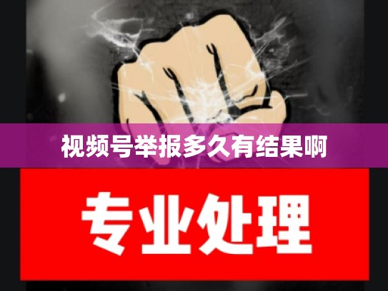 视频号举报多久有结果啊