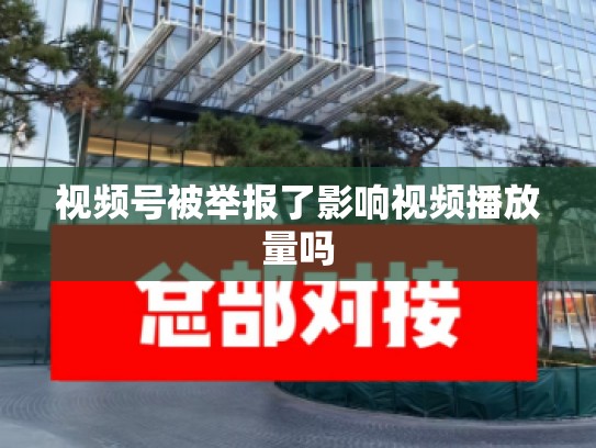 视频号被举报了影响视频播放量吗