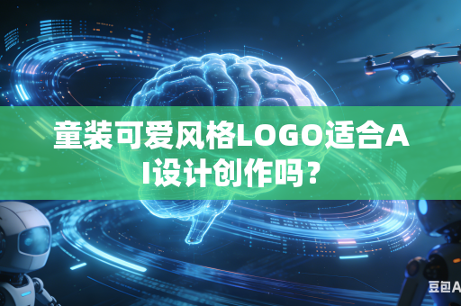童装可爱风格LOGO适合AI设计创作吗？