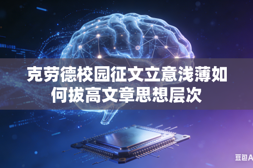 克劳德校园征文立意浅薄如何拔高文章思想层次