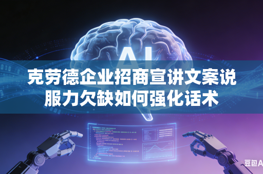 克劳德企业招商宣讲文案说服力欠缺如何强化话术
