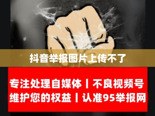 抖音举报图片上传不了