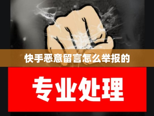 快手恶意留言怎么举报的