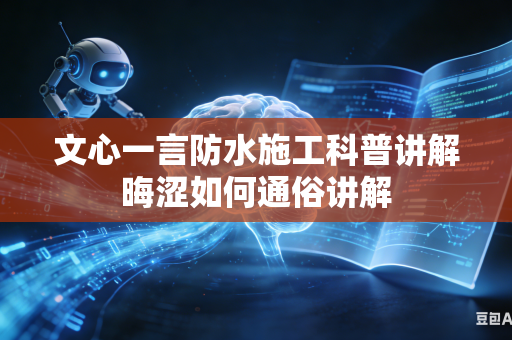 文心一言防水施工科普讲解晦涩如何通俗讲解