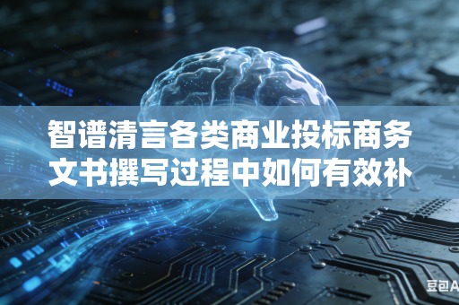 智谱清言各类商业投标商务文书撰写过程中如何有效补齐文稿内部各类细节疏漏漏洞吗