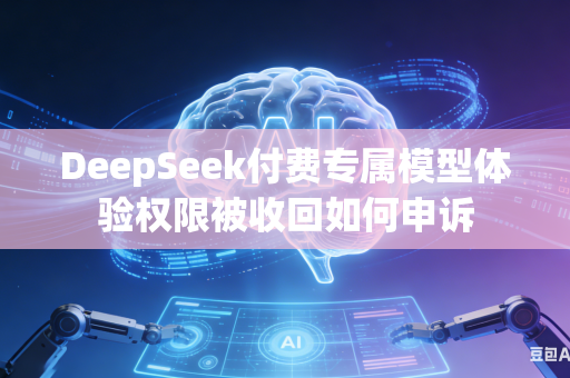 DeepSeek付费专属模型体验权限被收回如何申诉-第1张图片-AI优尚网