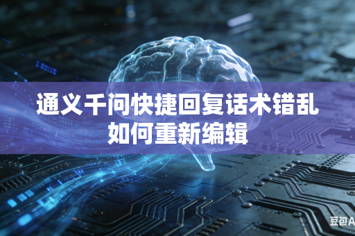通义千问快捷回复话术错乱如何重新编辑