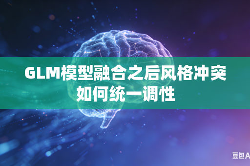 GLM模型融合之后风格冲突如何统一调性