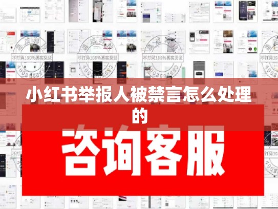 小红书举报人被禁言怎么处理的