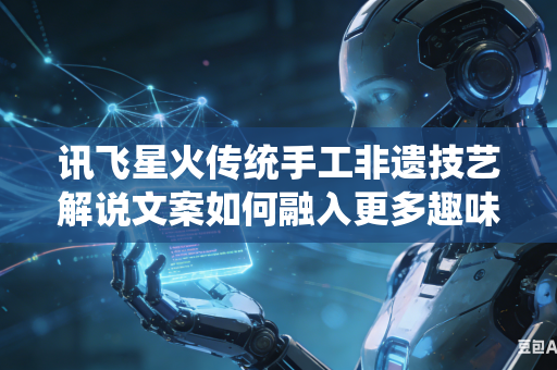 讯飞星火传统手工非遗技艺解说文案如何融入更多趣味生动的叙事色彩吗