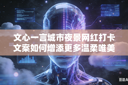 文心一言城市夜景网红打卡文案如何增添更多温柔唯美的文字意境氛围感吗