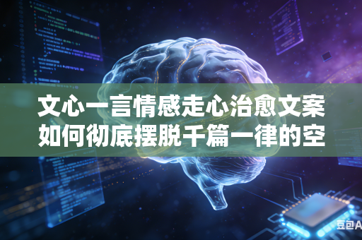 文心一言情感走心治愈文案如何彻底摆脱千篇一律的空洞鸡汤写作套路吗