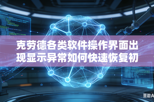 克劳德各类软件操作界面出现显示异常如何快速恢复初始默认使用设置吗