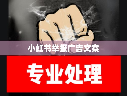 小红书举报广告文案