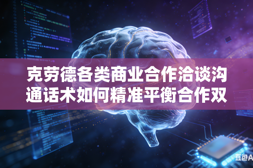 克劳德各类商业合作洽谈沟通话术如何精准平衡合作双方核心利益诉求吗