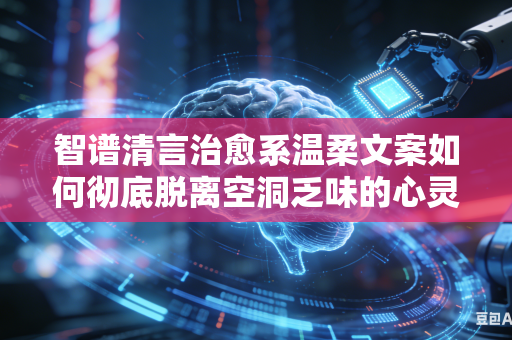 智谱清言治愈系温柔文案如何彻底脱离空洞乏味的心灵鸡汤写作文风吗