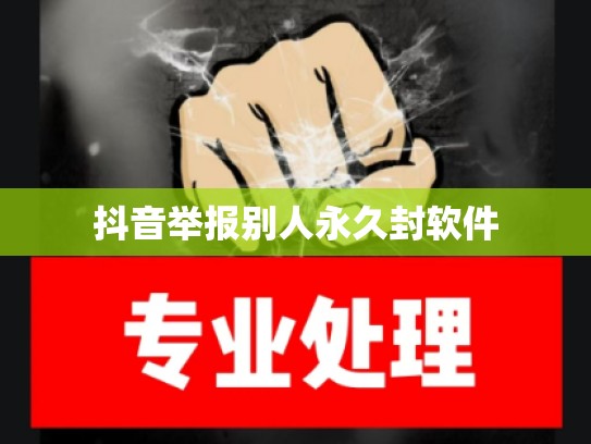 抖音举报别人永久封软件