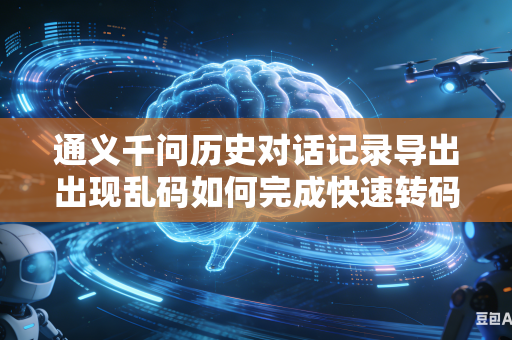 通义千问历史对话记录导出出现乱码如何完成快速转码修复吗