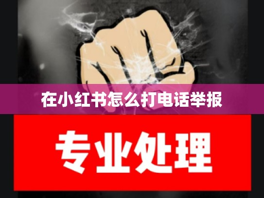 在小红书怎么打电话举报