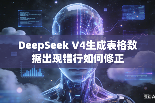 DeepSeek V4生成表格数据出现错行如何修正