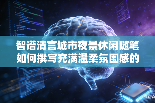 智谱清言城市夜景休闲随笔如何撰写充满温柔氛围感的唯美治愈文字吗