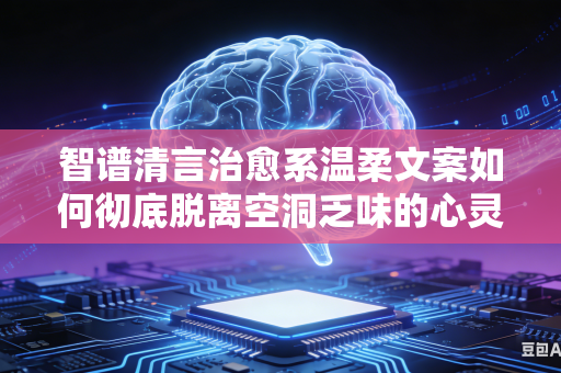 智谱清言治愈系温柔文案如何彻底脱离空洞乏味的心灵鸡汤写作文风吗