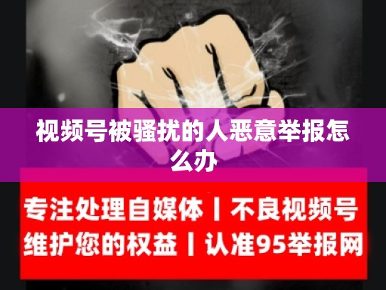 视频号被骚扰的人恶意举报怎么办