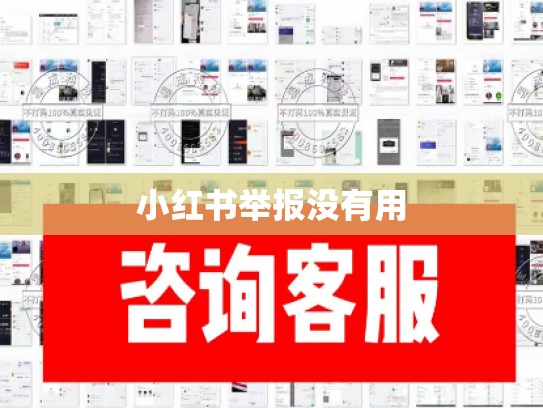 小红书举报没有用