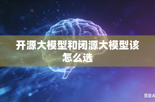 开源大模型和闭源大模型该怎么选