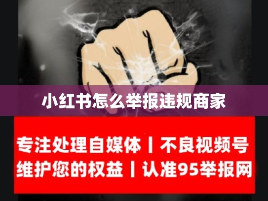 小红书怎么举报违规商家