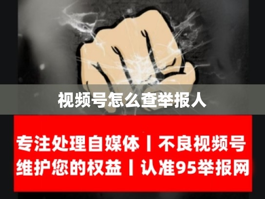 视频号怎么查举报人
