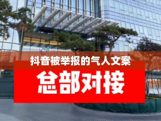 抖音被举报的气人文案