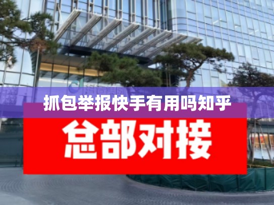 抓包举报快手有用吗知乎