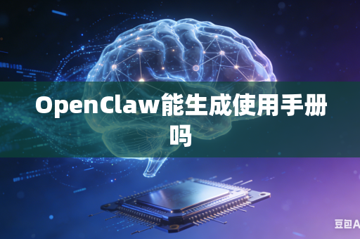 OpenClaw能生成使用手册吗