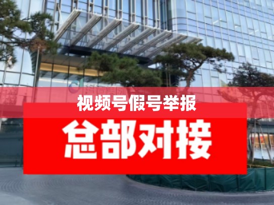 视频号假号举报