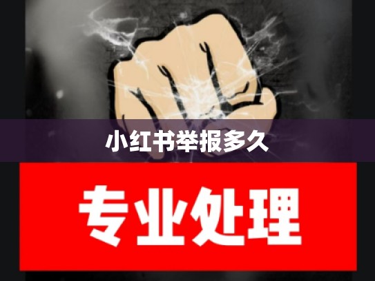 小红书举报多久