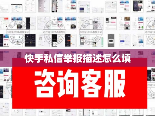 快手私信举报描述怎么填