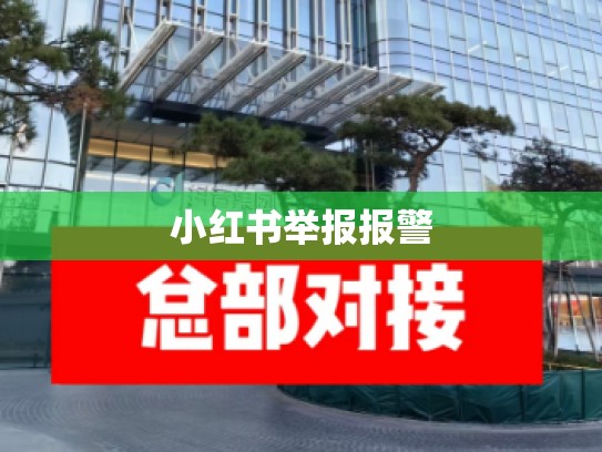 小红书举报报警