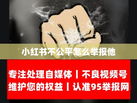 小红书不公平怎么举报他