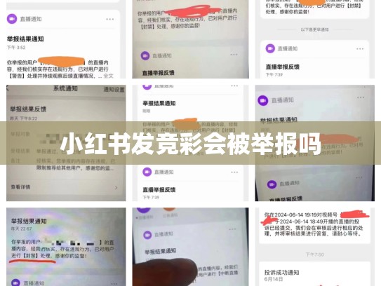 小红书发竞彩会被举报吗