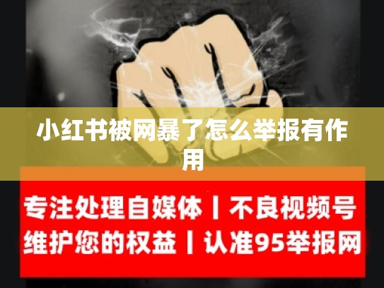 小红书被网暴了怎么举报有作用