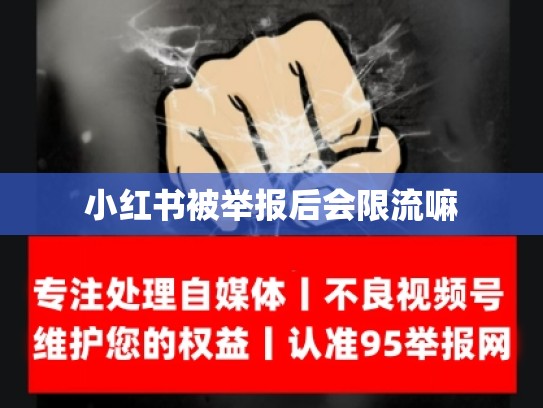 小红书被举报后会限流嘛